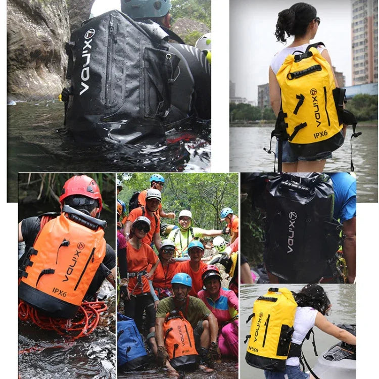 XINDA H-BAG03 Sac à bandoulière étanche 20L pour sports nautiques, sac à dos d'alpinisme, 20L
