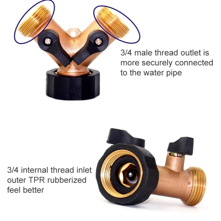 Connecteur de dérivation de valve de robinet d'eau domestique 2 en 1, connecteur de dérivation de valve de robinet d'eau