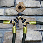 Connecteur de dérivation de valve de robinet d'eau domestique 2 en 1, connecteur de dérivation de valve de robinet d'eau