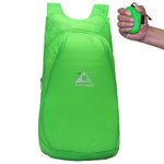 1328 Sac à dos ultra léger pliable anti-éclaboussures pour l'escalade en extérieur, 20L, charge maximale : 15kg, Sac à dos