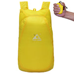 1328 Sac à dos ultra léger pliable anti-éclaboussures pour l'escalade en extérieur, 20L, charge maximale : 15kg, Sac à dos
