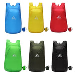 1328 Sac à dos ultra léger pliable anti-éclaboussures pour l'escalade en extérieur, 20L, charge maximale : 15kg, Sac à dos
