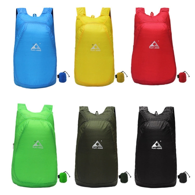 1328 Sac à dos ultra léger pliable anti-éclaboussures pour l'escalade en extérieur, 20L, charge maximale : 15kg, Sac à dos