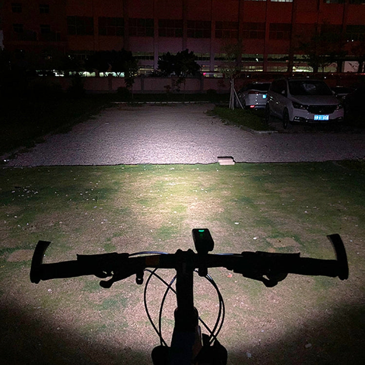 Lumière de vélo avant à LED BX2 rechargeable USB (3 heures, perles de lampe L2), 3 heures, perles de lampe L2