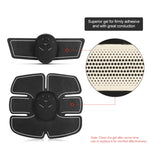 Système de modelage intelligent EMS Kit d'électrodes tonifiantes pour le corps, stimulateur musculaire pour entraînement fitness à domicile pour hommes / femmes, YZ-808
