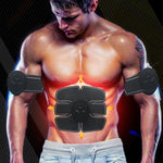 Système de modelage intelligent EMS Kit d'électrodes tonifiantes pour le corps, stimulateur musculaire pour entraînement fitness à domicile pour hommes / femmes, YZ-808