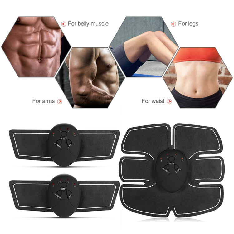 Système de modelage intelligent EMS Kit d'électrodes tonifiantes pour le corps, stimulateur musculaire pour entraînement fitness à domicile pour hommes / femmes, YZ-808
