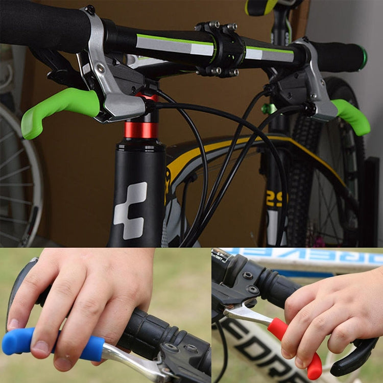 1 paire de protections universelles en silicone pour frein de vélo, protections de frein jaunes, rouges, bleues, vertes