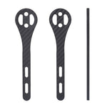 Support de compteur de vélo de route en fibre de carbone pour série Garmin (mat), pour série Bryton (mat), pour série CATEYE (mat), pour série Garmin (mat)