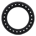 Pneu solide à motif décoratif en nid d'abeille, résistant à l'usure et aux chocs, 8,5 pouces, pour trottinette électrique Xiaomi Mijia M365