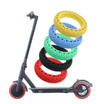 Pneu solide à motif décoratif en nid d'abeille, résistant à l'usure et aux chocs, 8,5 pouces, pour trottinette électrique Xiaomi Mijia M365