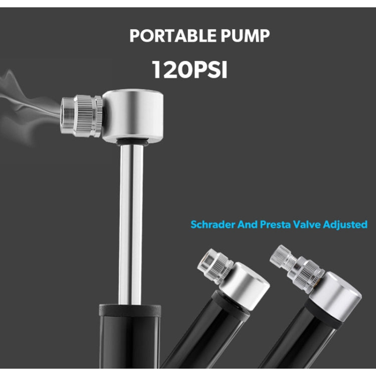 Pompe manuelle mini portable en alliage d'aluminium pour vélo + rustine sans colle en plastique + démonte-pneu, Gonfleur + rustine sans colle en plastique + démonte-pneu noir, Gonfleur + rustine sans colle en plastique + démonte-pneu rouge
