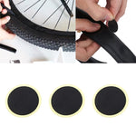 Pompe manuelle mini portable en alliage d'aluminium pour vélo + rustine sans colle en plastique + démonte-pneu, Gonfleur + rustine sans colle en plastique + démonte-pneu noir, Gonfleur + rustine sans colle en plastique + démonte-pneu rouge