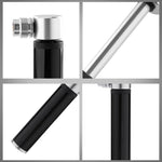 Pompe manuelle mini portable en alliage d'aluminium pour vélo + rustine sans colle en plastique + démonte-pneu, Gonfleur + rustine sans colle en plastique + démonte-pneu noir, Gonfleur + rustine sans colle en plastique + démonte-pneu rouge