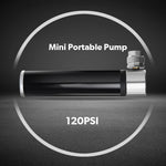 Pompe manuelle mini portable en alliage d'aluminium pour vélo + rustine sans colle en plastique + démonte-pneu, Gonfleur + rustine sans colle en plastique + démonte-pneu noir, Gonfleur + rustine sans colle en plastique + démonte-pneu rouge