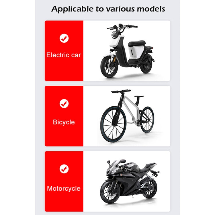 Cloche de vélo multifonction 4 en 1 avec support téléphone, lampe de vélo et lampe de poche, Support téléphone 4 en 1