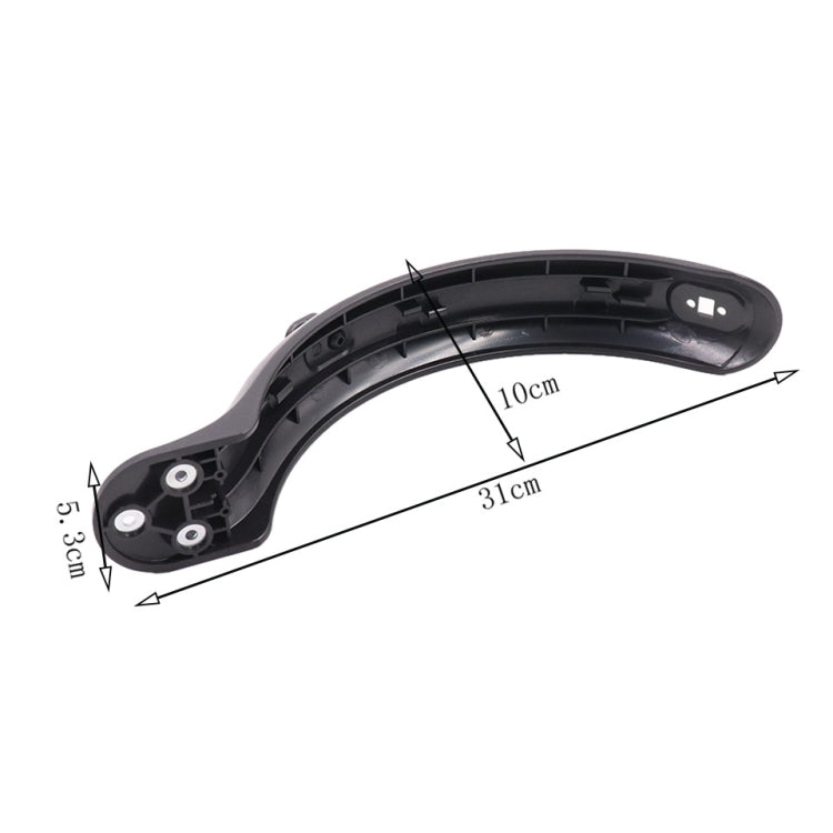 Accessoires pour trottinette électrique Xiaomi Mijia M365, garde-boue arrière avec crochet, garde-boue avec crochet noir, garde-boue avec crochet blanc