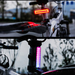 Feu arrière arc-en-ciel pour vélo VTT