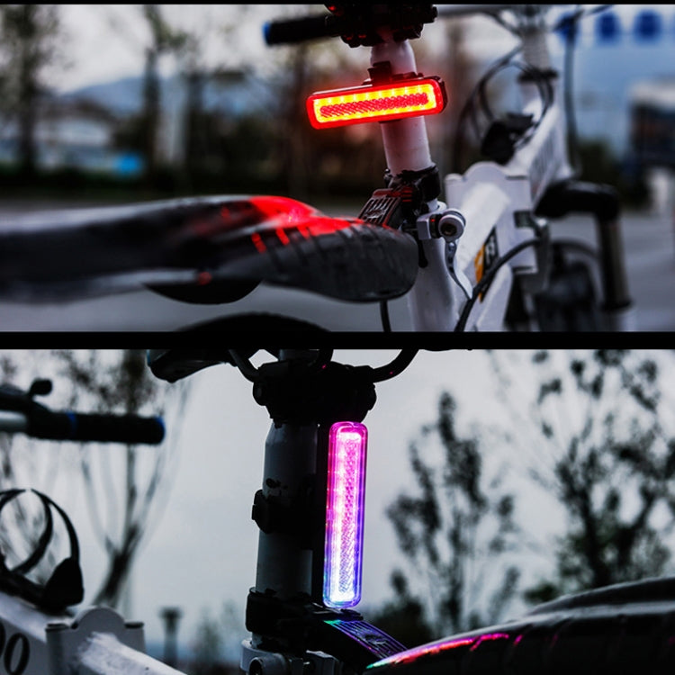 Feu arrière arc-en-ciel pour vélo VTT