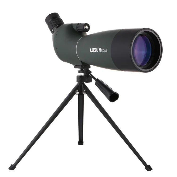 LUXUN Télescope astronomique extérieur haute définition vision nocturne pour l'observation des oiseaux 25-75x70, 25-75x70