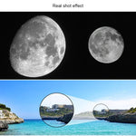Télescope astronomique haute définition WR852 16x/66x70 avec trépied, 66x70 Bleu