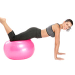 Gros ballon de yoga épaissi anti-explosion, ballon de fitness sportif écologique pour femmes enceintes, Diamètre : 65 cm, 65 cm (Rose), 65 cm (Bleu), 65 cm (Violet)