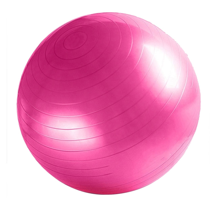 Gros ballon de yoga épaissi anti-explosion, ballon de fitness sportif écologique pour femmes enceintes, Diamètre : 65 cm, 65 cm (Rose), 65 cm (Bleu), 65 cm (Violet)