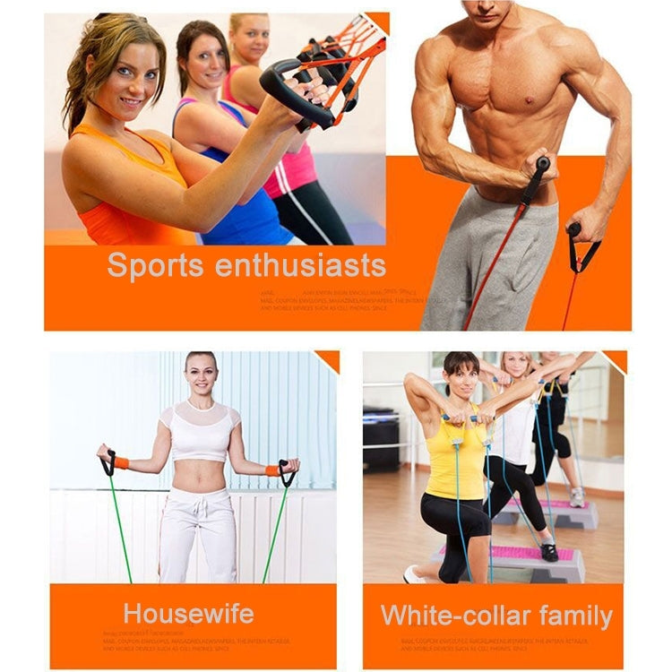 Bandes de résistance pour exercice fitness, corde élastique d'entraînement pour yoga et musculation, Taille : 5*9*1200 mm, Livraison couleur aléatoire, Taille : 5*9*1200 mm