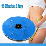 Aerobic Exercise Fitness Magnet Wriggling Waist Disk Twist Board, Size: 25*3cm, zm-8016 (Blue), zm-8016 (Purple)
