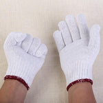 12 Paires de Fournitures de Travail, Gants en Fil de Coton Respirants, Résistants à l’Usure, Protection, 12 Paires