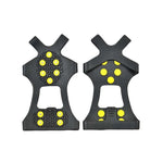 10 Teeth Ice Claw Outdoor Non-slip Shoes Covers for Ice Snow Ground, Size : L, Size : L