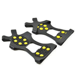 10 Teeth Ice Claw Outdoor Non-slip Shoes Covers for Ice Snow Ground, Size : L, Size : L