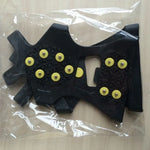 10 Teeth Ice Claw Outdoor Non-slip Shoes Covers for Ice Snow Ground, Size : L, Size : L