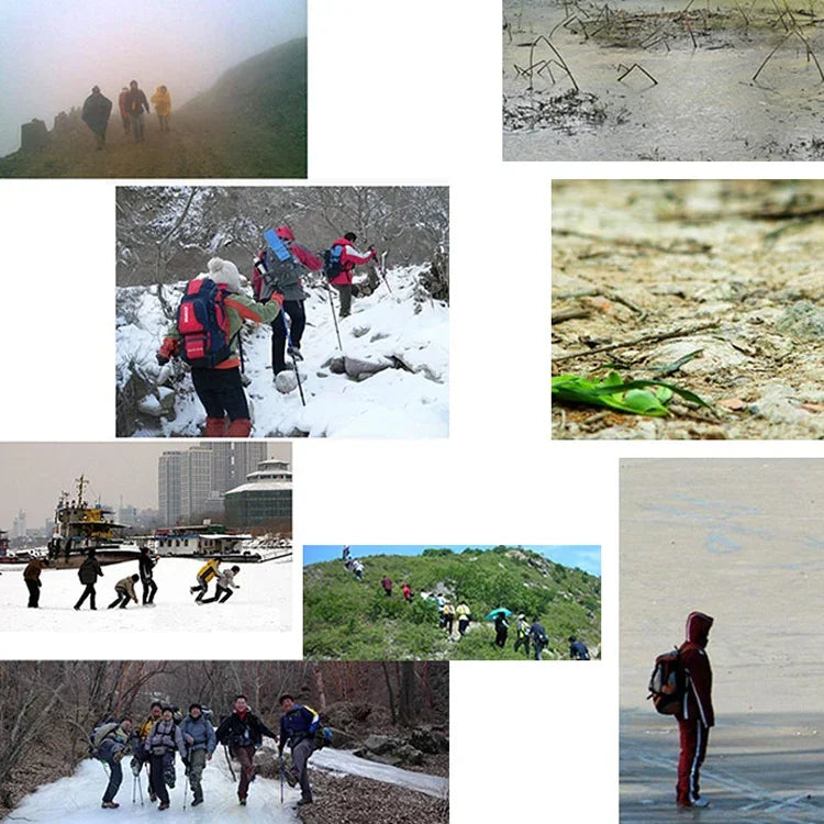 10 Teeth Ice Claw Outdoor Non-slip Shoes Covers for Ice Snow Ground, Size : L, Size : L