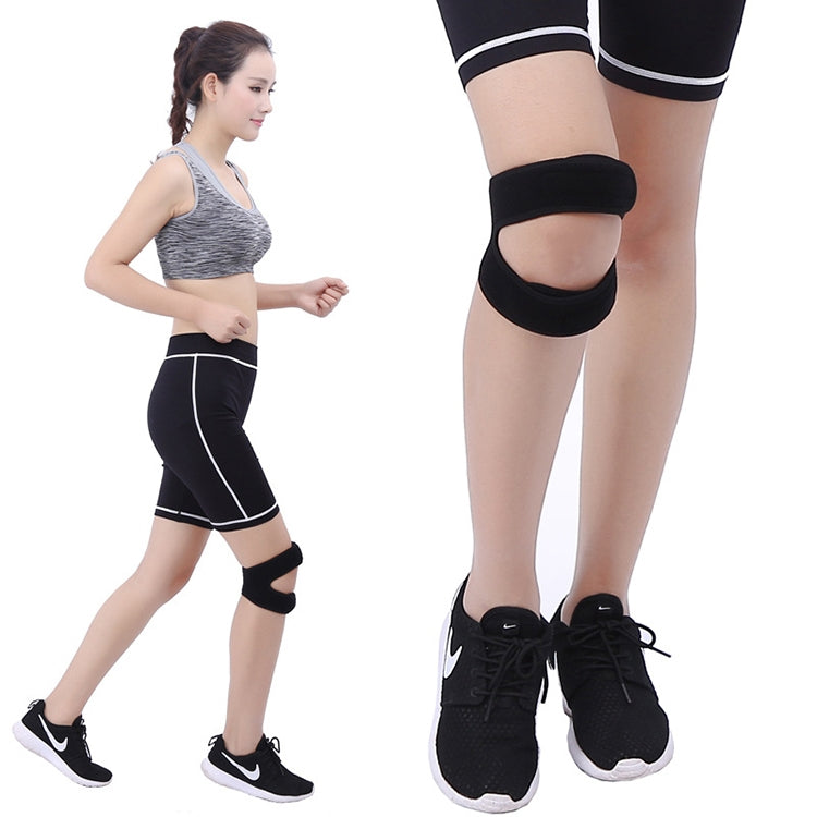 Support de genou de sport extérieur imitation OK type ouvert X, Supports de genou type ouvert X