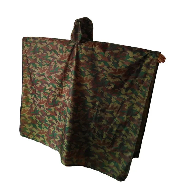 Imperméable multifonctionnel portable 3 en 1 camouflage pour extérieur Sac à dos, OG2458A, OG2458B