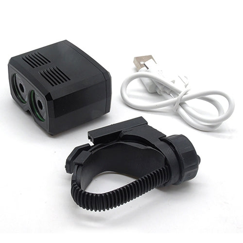 Phare avant de vélo Y15 avec 2 x LED CREE XPG2 500LM rechargeable USB avec 5 modes, Y15
