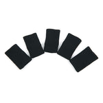 Protecteur de doigt en nylon 5 en 1, Manchon de doigt en nylon 5 en 1 (Bleu), Manchon de doigt en nylon 5 en 1 (Noir)