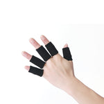 Protecteur de doigt en nylon 5 en 1, Manchon de doigt en nylon 5 en 1 (Bleu), Manchon de doigt en nylon 5 en 1 (Noir)