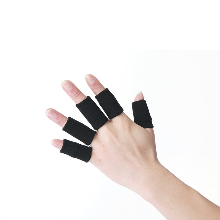 Protecteur de doigt en nylon 5 en 1, Manchon de doigt en nylon 5 en 1 (Bleu), Manchon de doigt en nylon 5 en 1 (Noir)