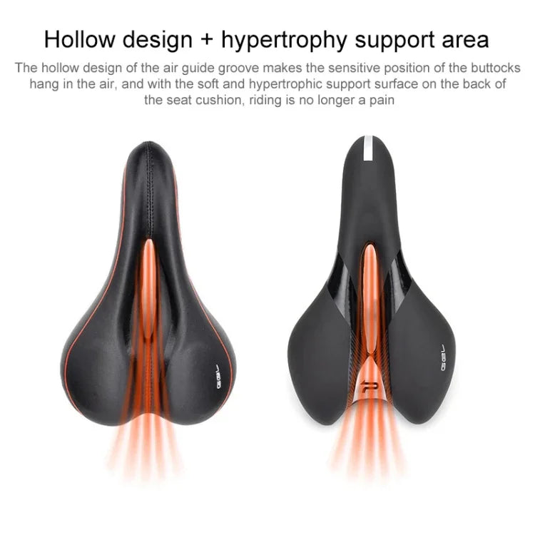 Selle de vélo de course en silicone creux respirant PROMEND SD-567, SD-567