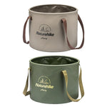 Seau pliable Naturehike NH20SJ040 20L en PVC pour stockage d'eau en camping extérieur, 20L
