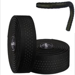 Ruban de guidon pour vélo de route ZTTO en cuir PU antidérapant, anti-vibration, respirant et résistant à l'usure