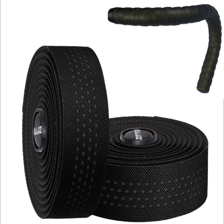 Ruban de guidon pour vélo de route ZTTO en cuir PU antidérapant, anti-vibration, respirant et résistant à l'usure