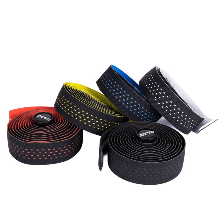 Ruban de guidon pour vélo de route ZTTO en cuir PU antidérapant, anti-vibration, respirant et résistant à l'usure
