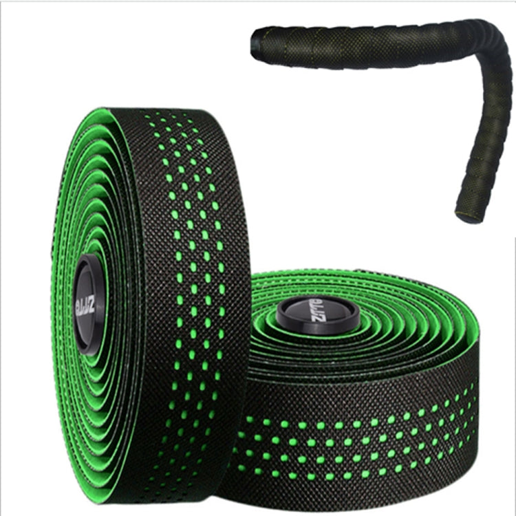 Ruban de guidon pour vélo de route ZTTO en cuir PU antidérapant, anti-vibration, respirant et résistant à l'usure
