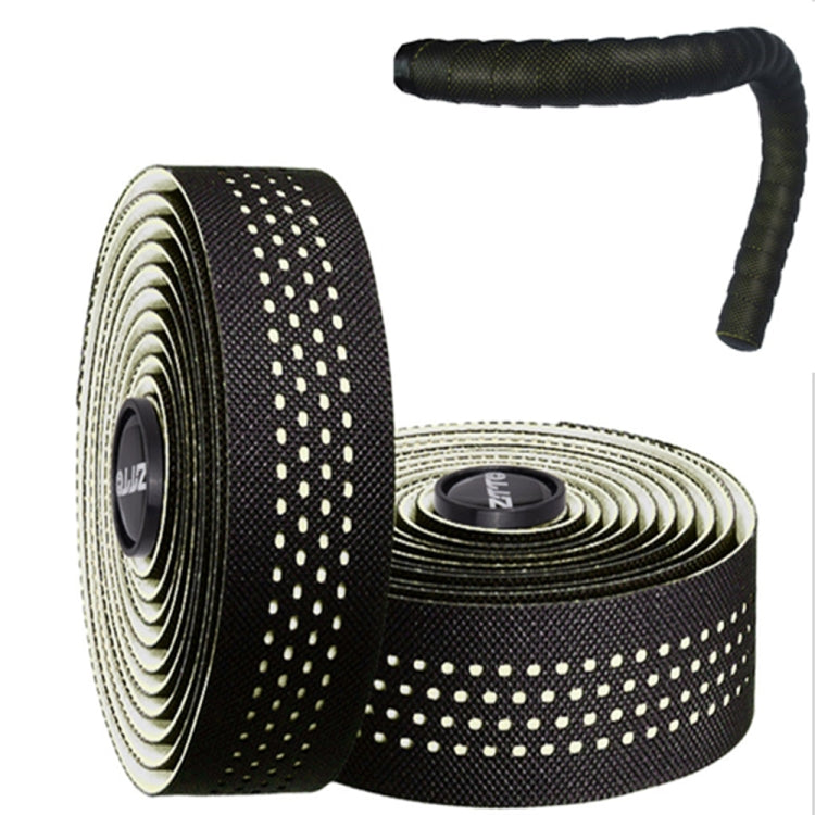 Ruban de guidon pour vélo de route ZTTO en cuir PU antidérapant, anti-vibration, respirant et résistant à l'usure