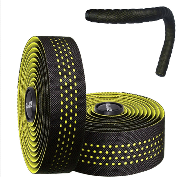Ruban de guidon pour vélo de route ZTTO en cuir PU antidérapant, anti-vibration, respirant et résistant à l'usure