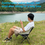 Chaise pliante portable grande pour camping en plein air, loisirs, plage, Grande (Blanc), Grande (Noir), Grande (Gris), Grande (Bleu marine)