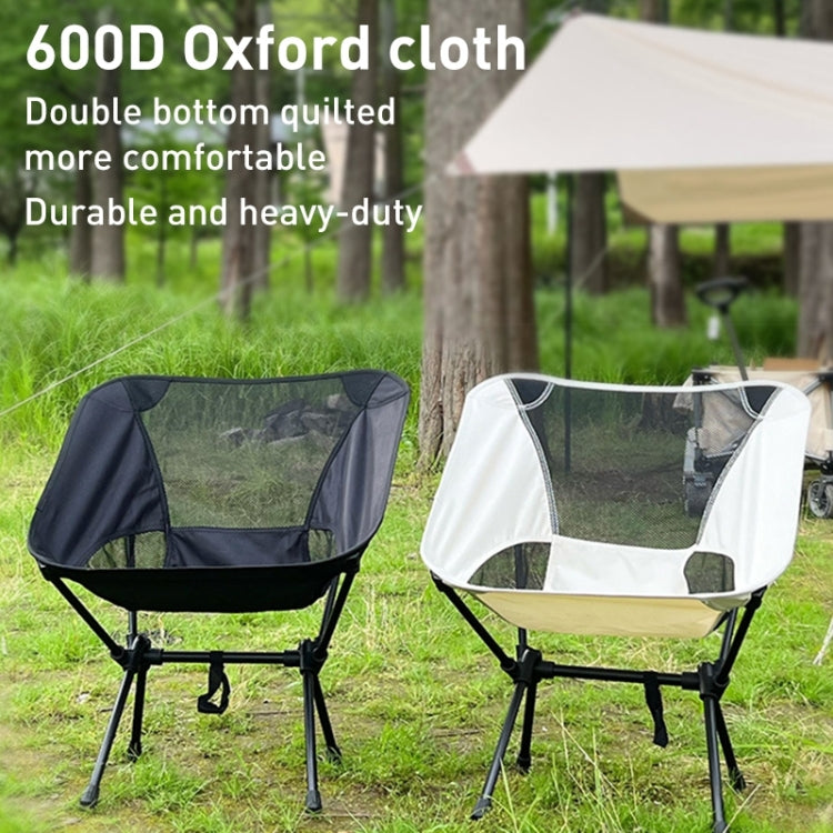 Large Outdoor Camping Leisure Beach Portable Folding Chair, Large (White), Large(Black), Large(Grey), Large(Navy Blue)